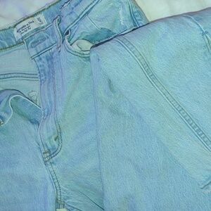 Abercrombie & Fitch Sky Blue High Rise Jeans